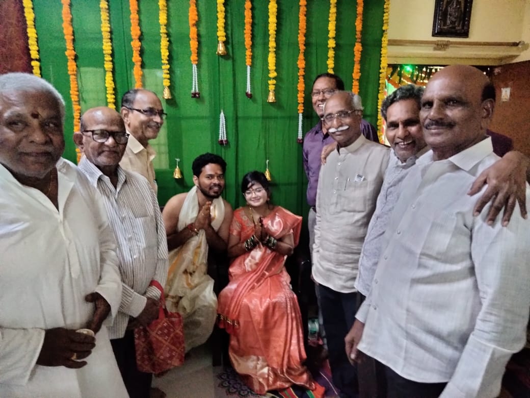 Blessing Maruth ram gari son in the vratham on the next day of marriage 10 August 2025.jpg